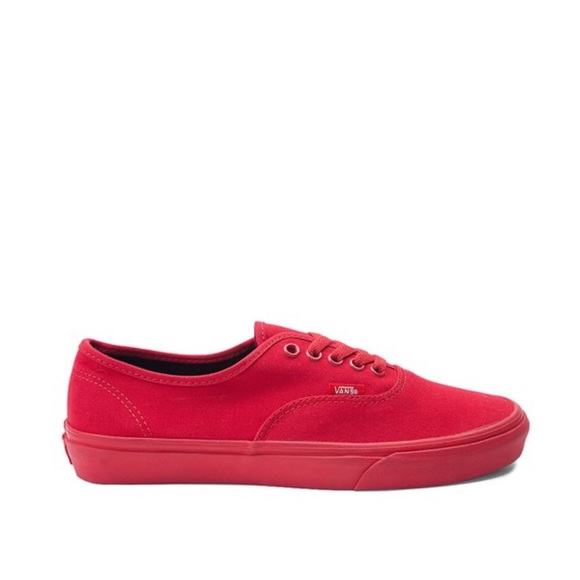 girls red vans